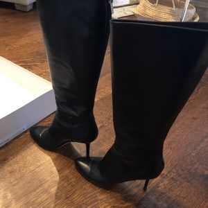 Black Leather Boots